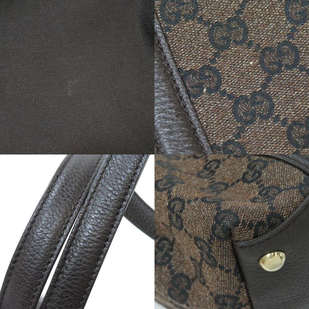 Gucci Abbey GG Canvas Tote Bag brown monogram canvas leather - Picture 9 of 11